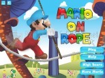 Mario on Rope