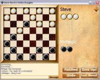 Captura Steve Harris Online Draughts